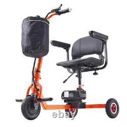 VEVOR Portable 3-Wheel Mobility Scooter for Seniors 12 Mile range Max 330 LBS