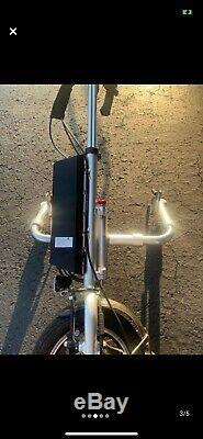 Wheelchair motor attachment, wheel cycle, electric wheelchair, mobility scooter