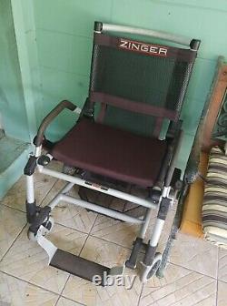 Zinger ZR-10.1 Electric Wheelchair Used, Fantastic Condition