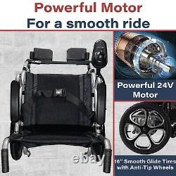 Zipr Transport Lite Folding Electric Wheelchair Foldable Power Wheelchair