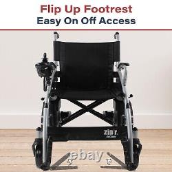 Zipr Transport Lite Folding Electric Wheelchair Foldable Power Wheelchair