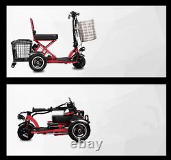 2020 Foldable Electric Scooter Wheel Folding Portable Travel Home Mobility Nouveau