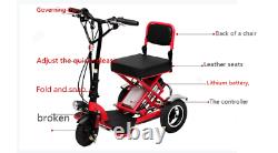2020 Foldable Electric Scooter Wheel Folding Portable Travel Home Mobility Nouveau