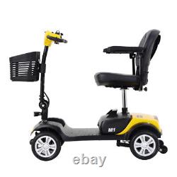 4 Roues Mobilité Scooter Power Wheel Chair Electric Device Compact 300 Lbs 300w