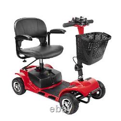 4 Roues Mobilité Scooter Power Wheel Chaise Électrique Device Compact Christmas Us