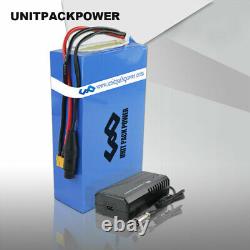 Batterie Lithium 48v 20ah Pvc Imperméable Pour Fauteuil Roulant Électrique Scooter 1500w