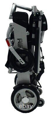 Chaise roulante électrique Air Hawk, le plus léger, poids de 41 livres. Ensemble d'accessoires GRATUIT d'une valeur de 300 $.