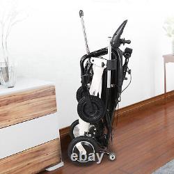 Chaise roulante électrique légère pliable avec télécommande MobiliEl