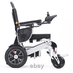 Chaise roulante électrique pliable et portable à alimentation électrique pour la mobilité en extérieur