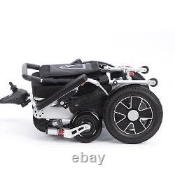 Chaise roulante électrique pliable et portable à alimentation électrique pour la mobilité en extérieur