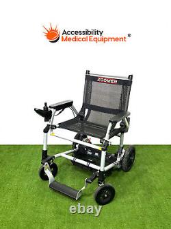 Chaise roulante électrique pliable légère Zoomer aide à la mobilité