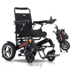 Chaise roulante électrique pliante et portable pour la mobilité en plein air