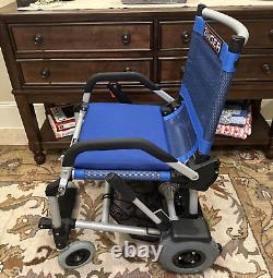Chaise roulante électrique pliante portable Zinger Journey Power de 42 lb