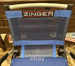 Chaise roulante électrique pliante portable Zinger Journey Power de 42 lb