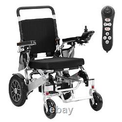 Chaise roulante électrique pliante portable pour la mobilité en extérieur