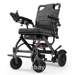 Chaises roulantes électriques pliables intelligentes de 180W pour adultes seniors de 300 lb