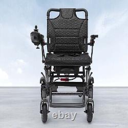 Chaises roulantes électriques pliables intelligentes de 180W pour adultes seniors de 300 lb