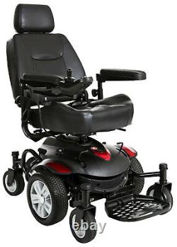 Conduire Medical Titan Axs Mid-wheel Power Wheelchair Assemblé Mais Jamais Utilisé
