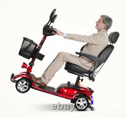 Dispositif De Pliage D'énergie Électrique Scooter 4wheel Compact Scooter Wheelchair