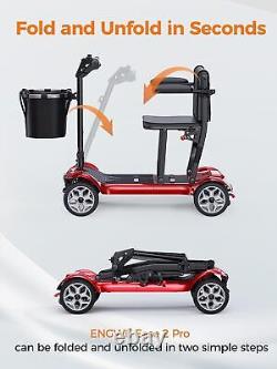 ENGWE 270W 24V 10AH Scooter de mobilité fauteuil roulant électrique pliant