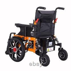 Élargir 18 Pliant 500W Fauteuil Roulant Électrique, Scooter Tout Terrain Puissant de Service Lourd