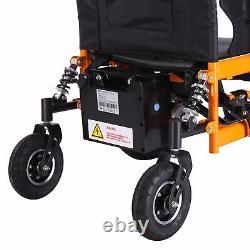 Élargir 18 Pliant 500W Fauteuil Roulant Électrique, Scooter Tout Terrain Puissant de Service Lourd