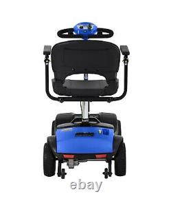 Fauteuil Pliant À 4 Roues Electric Power Mobility Scooter Transport Travel Wheel Chair