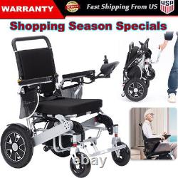 Fauteuil Roulant Électrique Motorisé Pliant et de Voyage Scooter Fauteuil Roulant Automatique