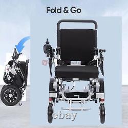 Fauteuil Roulant Électrique Motorisé Pliant et de Voyage Scooter Fauteuil Roulant Automatique