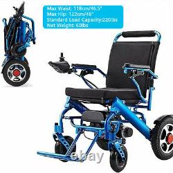 Fauteuil Roulant Électrique Scooter Power Wheel Chaise Légère Mobilité Facile Pliage