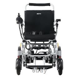 Fauteuil roulant électrique intelligent pliable, fauteuil roulant électrique de voyage pliable, scooter à pliage facile.