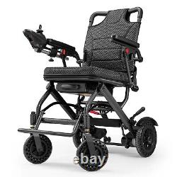 Fauteuil roulant électrique léger pliable intelligent américain pour compagnie aérienne fiable FDA