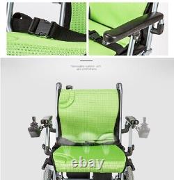 Fauteuil roulant électrique pliable et léger pour la mobilité