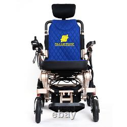 Fauteuil roulant électrique pliable inclinable pliable Fold And Travel Mobility