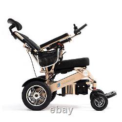 Fauteuil roulant électrique pliable inclinable pliable Fold And Travel Mobility