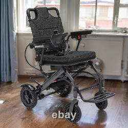 Fauteuil roulant électrique pliable intelligent léger pour les seniors adultes de compagnie aérienne