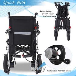 Fauteuil roulant électrique pliable intelligent tout terrain scooter de mobilité fauteuil roulant