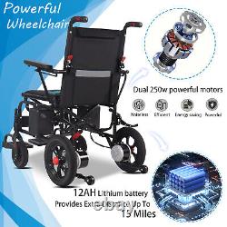 Fauteuil roulant électrique pliable intelligent tout terrain scooter de mobilité fauteuil roulant