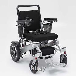 Fauteuil roulant électrique pliable tout terrain de grande capacité 2024