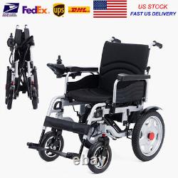 Fauteuil roulant électrique portable pliable intelligent motorisé