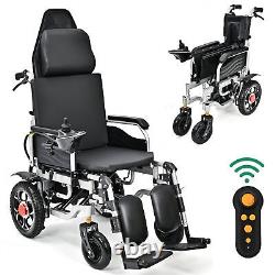 Fauteuil roulant électrique portable pour adulte Scooter 286 lbs Motorisé Tout-Terrain