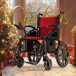 Fauteuil roulant électrique tout terrain 500W, pliable et robuste