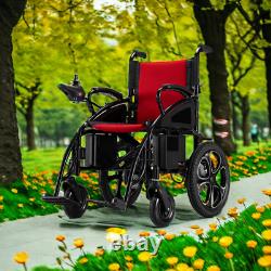 Fauteuil roulant électrique tout terrain 500W pliable robuste