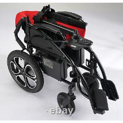 Fauteuil roulant électrique tout terrain 500W pliable robuste