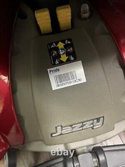 Jazzy Sélectionner Elite Red Electric Scooter Par Fierté Nouvelles Batteries, Chargeur, Testé