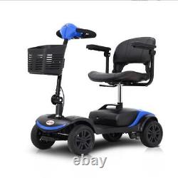Mobilité Scooter Chaise Roue Appareil Électrique Compact Pour Les Personnes Âgées 4 Roues