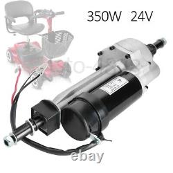 Moteur électrique transaxle DC 350W 24V pour fauteuil roulant de mobilité DIY