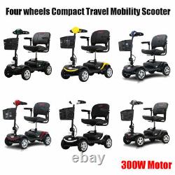 Nouveau Et Voyage Électrique 4 Roues Mobilité Scooter Power Wheel Chaise Léger