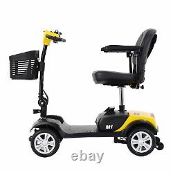 Nouveau Et Voyage Électrique 4 Roues Mobilité Scooter Power Wheel Chaise Léger