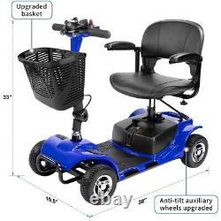 Nouveau scooter de mobilité à 4 roues, fauteuil roulant électrique pour les déplacements